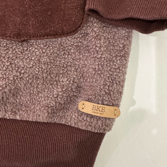 BKE Quarter Zip Pullover Red X-Large - Picture 5 of 15